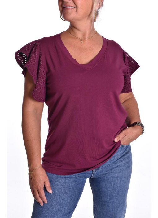 Top Bella - Burgundy