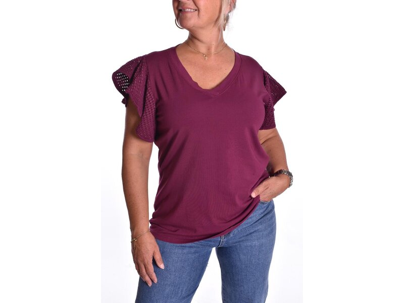 Top Bella - Burgundy