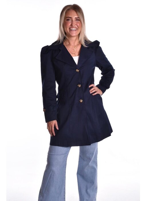 Trenchcoat Femme - Donkerblauw