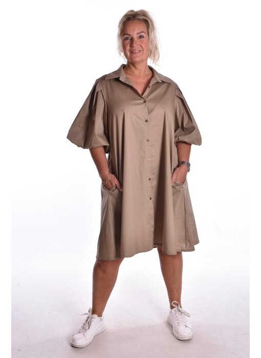 Jurk Livia - Taupe