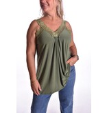 Top Wendy Travel - Olijfgroen