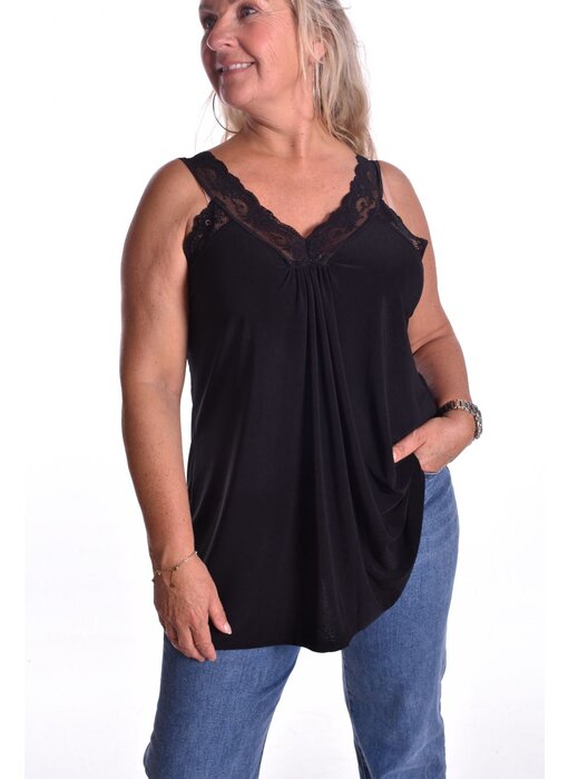 Top Wendy Travel - Zwart