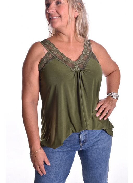 Top Wendy Travel - Legergroen