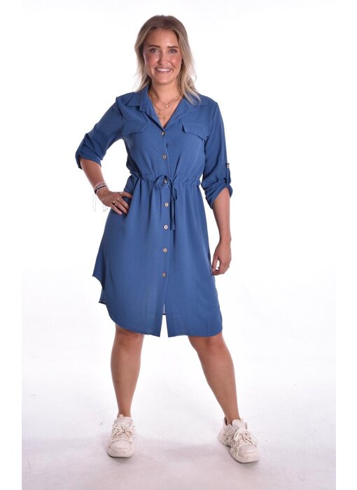 Jurk Cargo - Jeansblauw