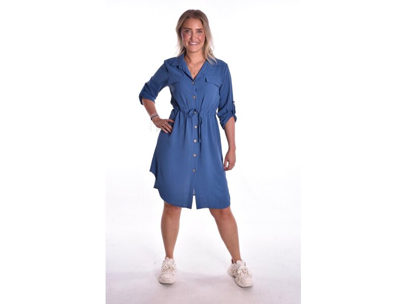 Jurk Cargo - Jeansblauw