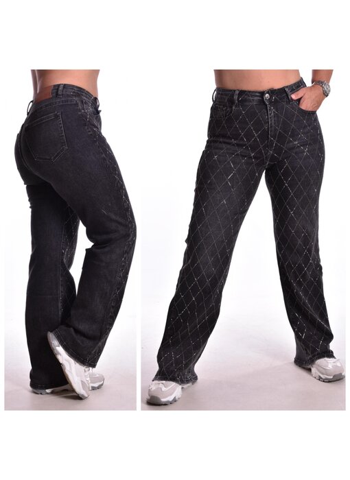 Glamour Denim - Donkergrijs
