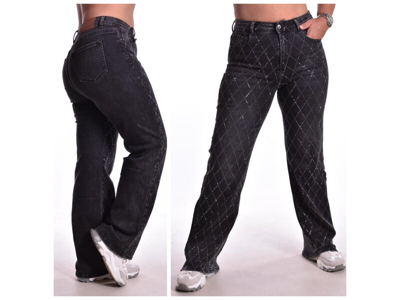 Glamour Denim - Donkergrijs
