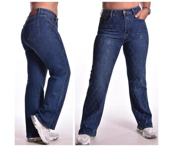 Glamour Denim - Donkerblauw