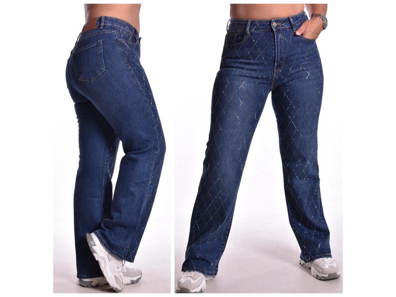 Glamour Denim - Donkerblauw