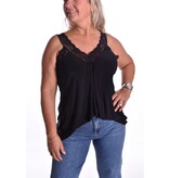 Top Wendy Travel - Zwart Top Wendy Travel - Zwart