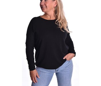 Top Diana  - Zwart