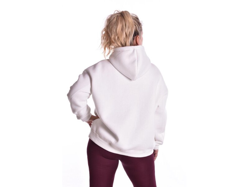 Sweater Bonjour van Mooij - Roomwit