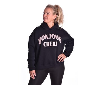 Sweater Bonjour van Mooij - Zwart