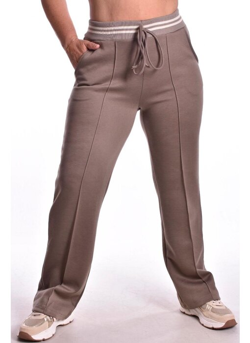 Broek Office Babe - Taupe