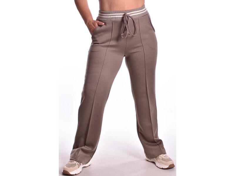 Broek Office Babe - Taupe