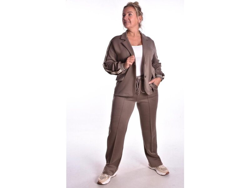 Broek Office Babe - Taupe