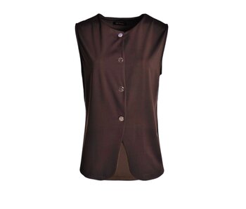 Gilet Olivia - Choco