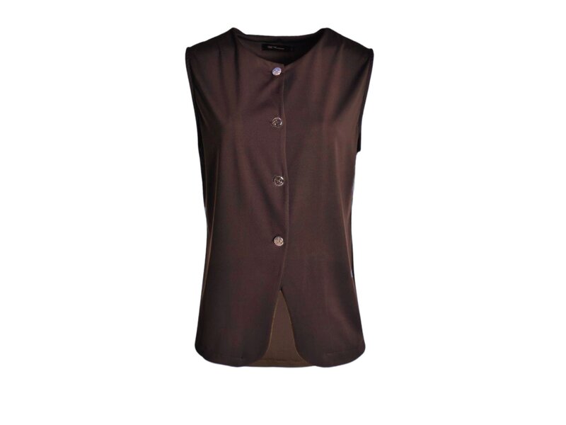 Gilet Olivia - Choco