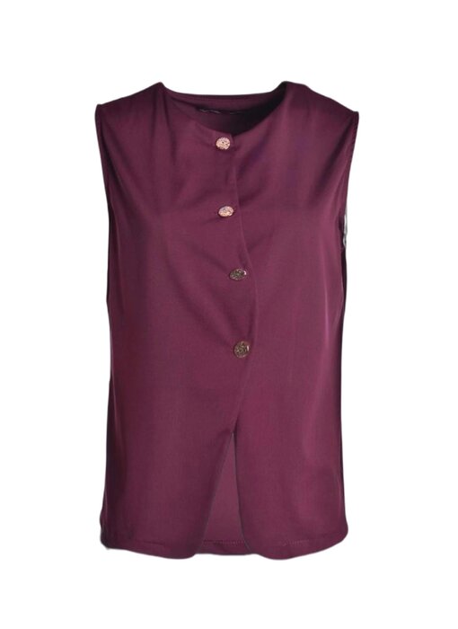 Gilet Olivia - Bordeaux