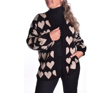 Vest Sweetheart - Zwart