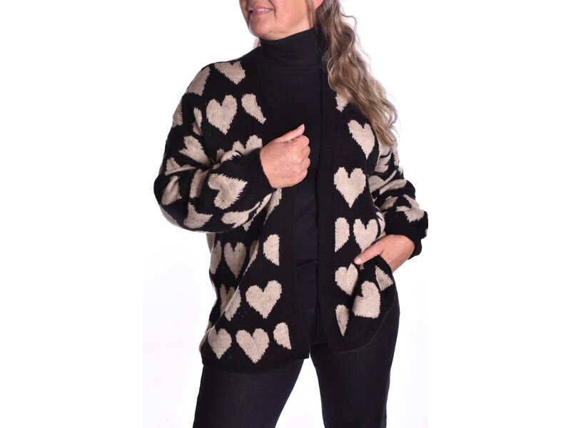 Vest Sweetheart - Zwart