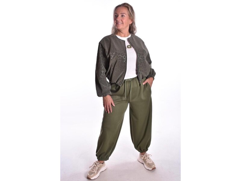 Bomber Jackie - Legergroen