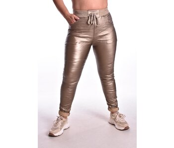 Coating Broek Beau - Goud