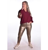 Coating Broek Beau - Goud