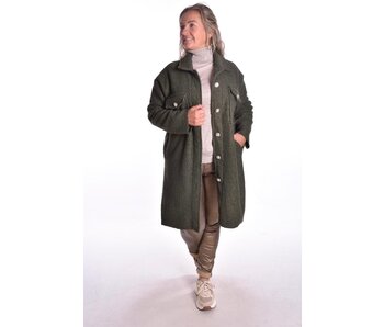 Jas Gaby - Legergroen