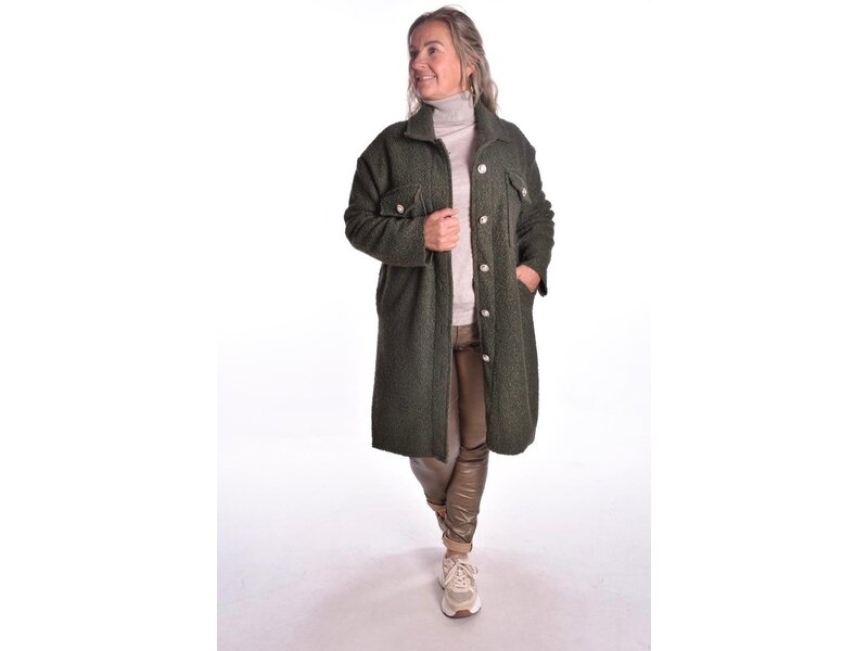 Jas Gaby - Legergroen