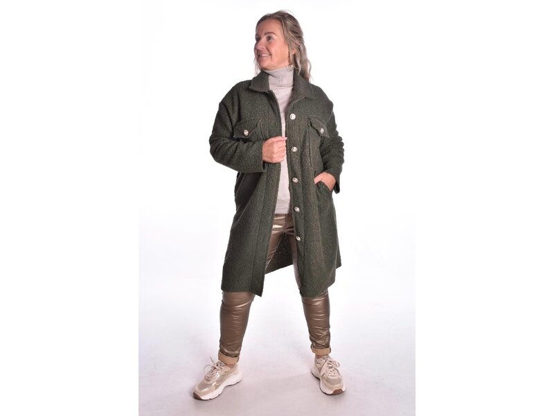 Jas Gaby - Legergroen