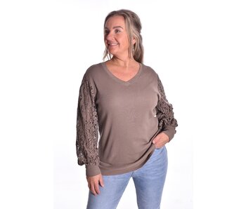 Top Macy  - Taupe
