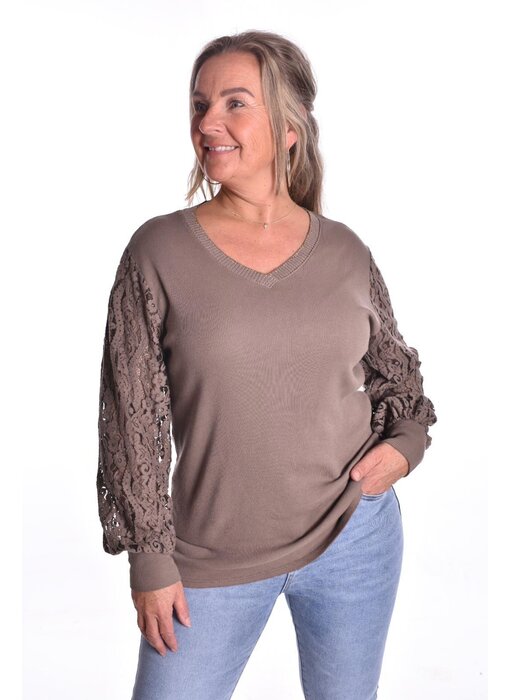 Top Macy  - Taupe