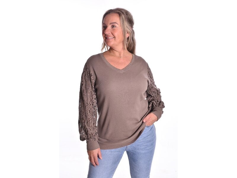 Top Macy  - Taupe