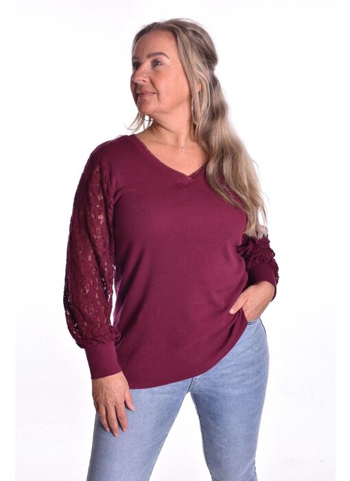 Top Macy  - Bordeaux