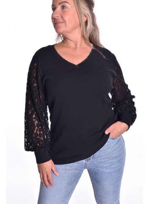 Top Macy  - Zwart
