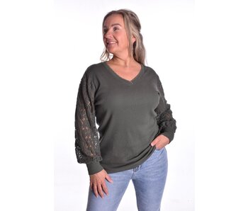 Top Macy  - Legergroen