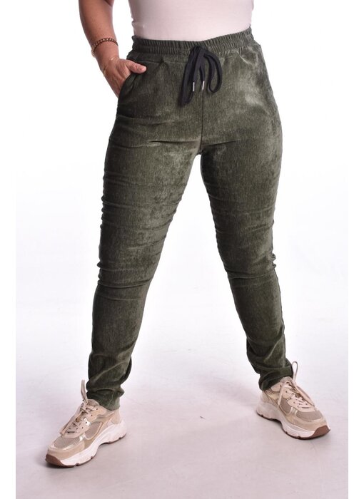Broek Rebel - Legergroen