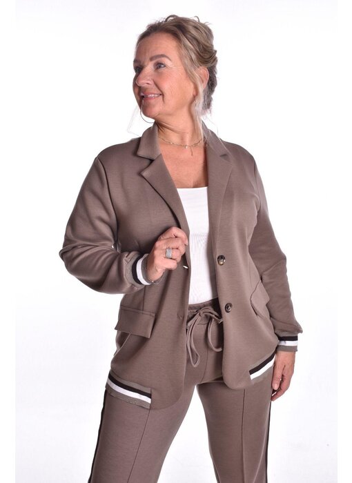 Blazer Cara Mia - Taupe