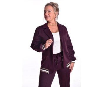 Blazer Cara Mia - Bordeaux