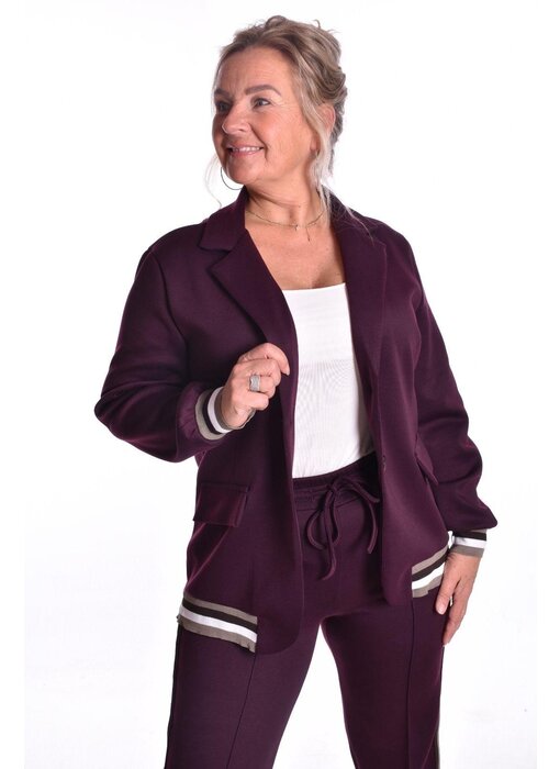 Blazer Cara Mia - Bordeaux