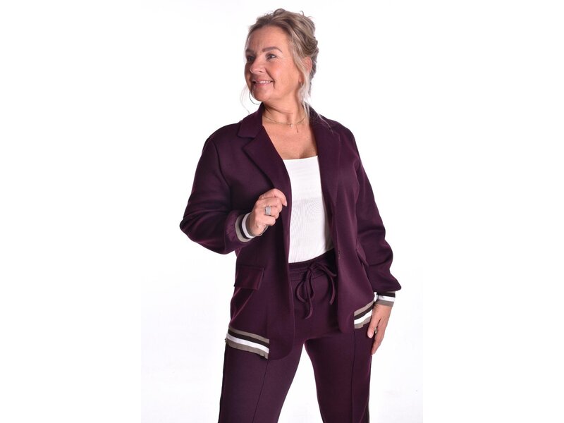 Blazer Cara Mia - Bordeaux