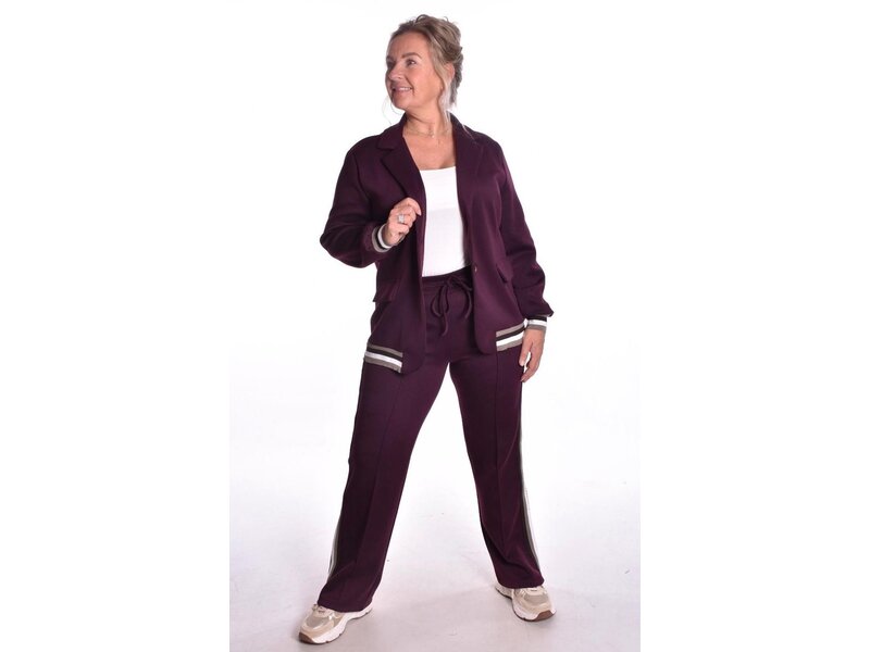 Blazer Cara Mia - Bordeaux