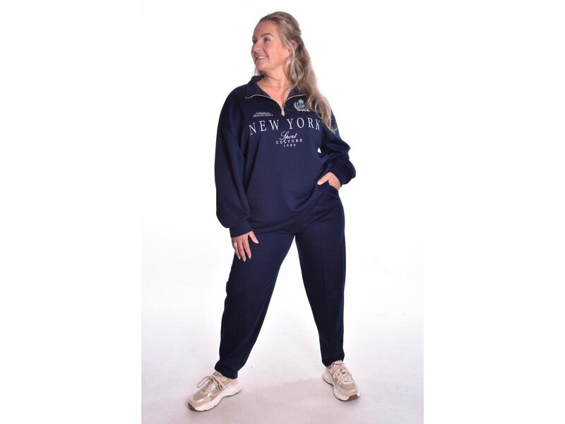Broek NY - Donkerblauw