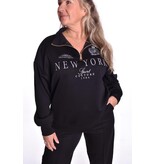 Sweater NY - Zwart