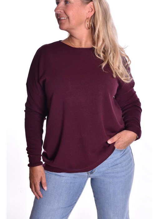 Top Diana  - Aubergine