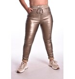 Coating Broek Beau - Goud