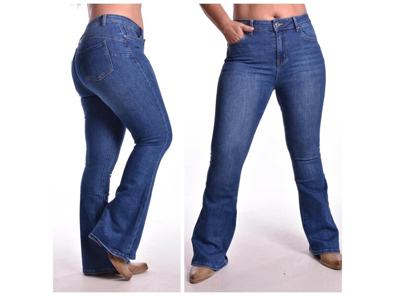 Flared Goodies Jeans met stretch