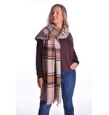 Sjaal Ruit - Beige