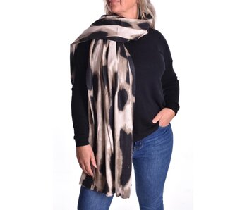 Sjaal Panter - Taupe